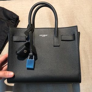 Saint Laurent Nano Sac De Jour Leather Satchel